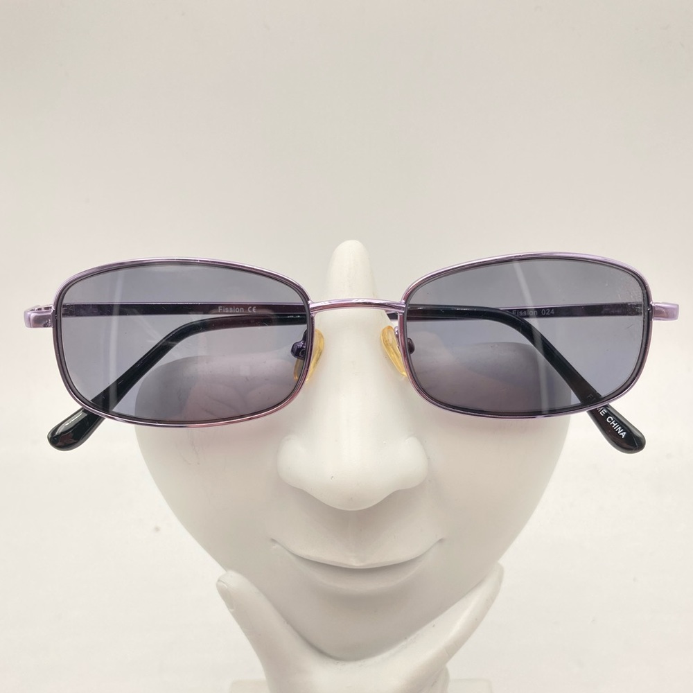 Fission Purple Oval Sunglasses Frames